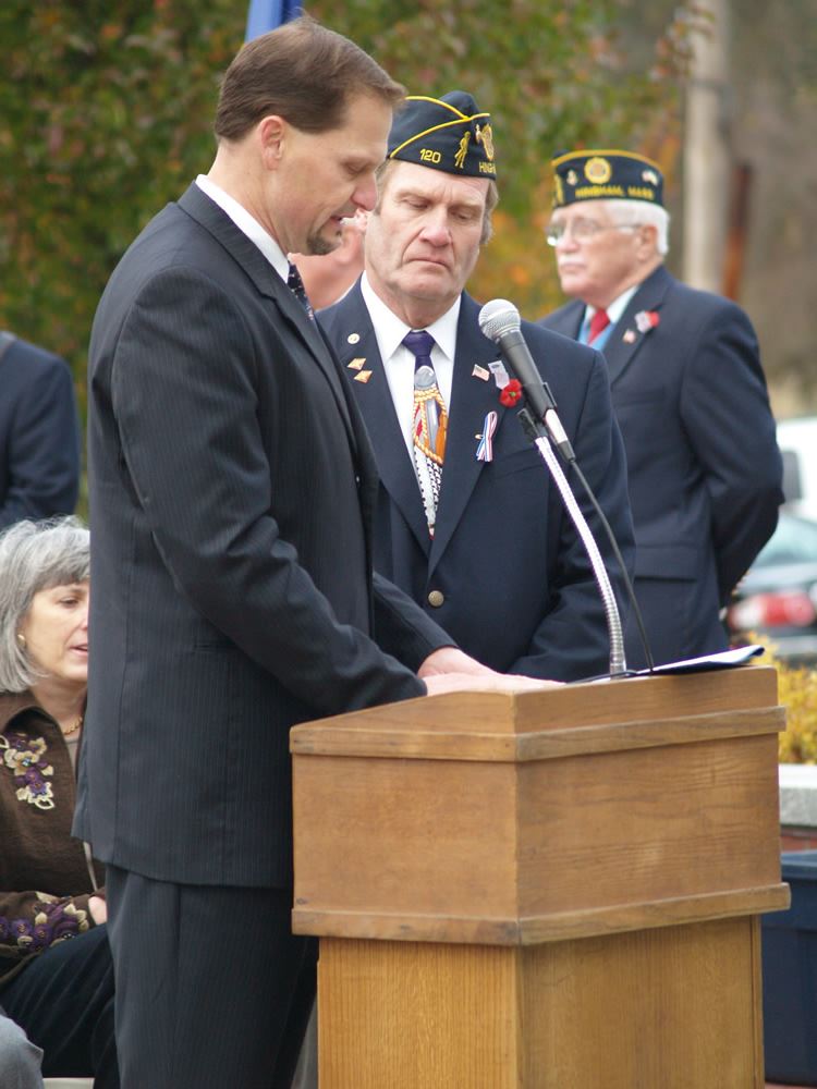 Speaker at Podium 3